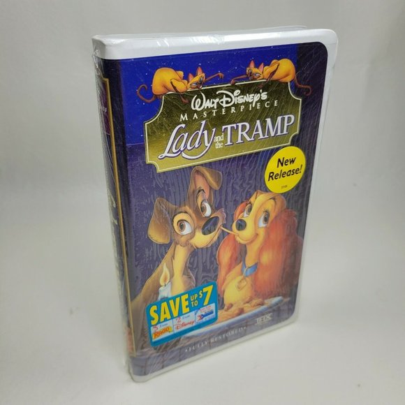Other - Lady and the Tramp (NEW SEALED VHS, Masterpiece Collection) Clamshell Hype